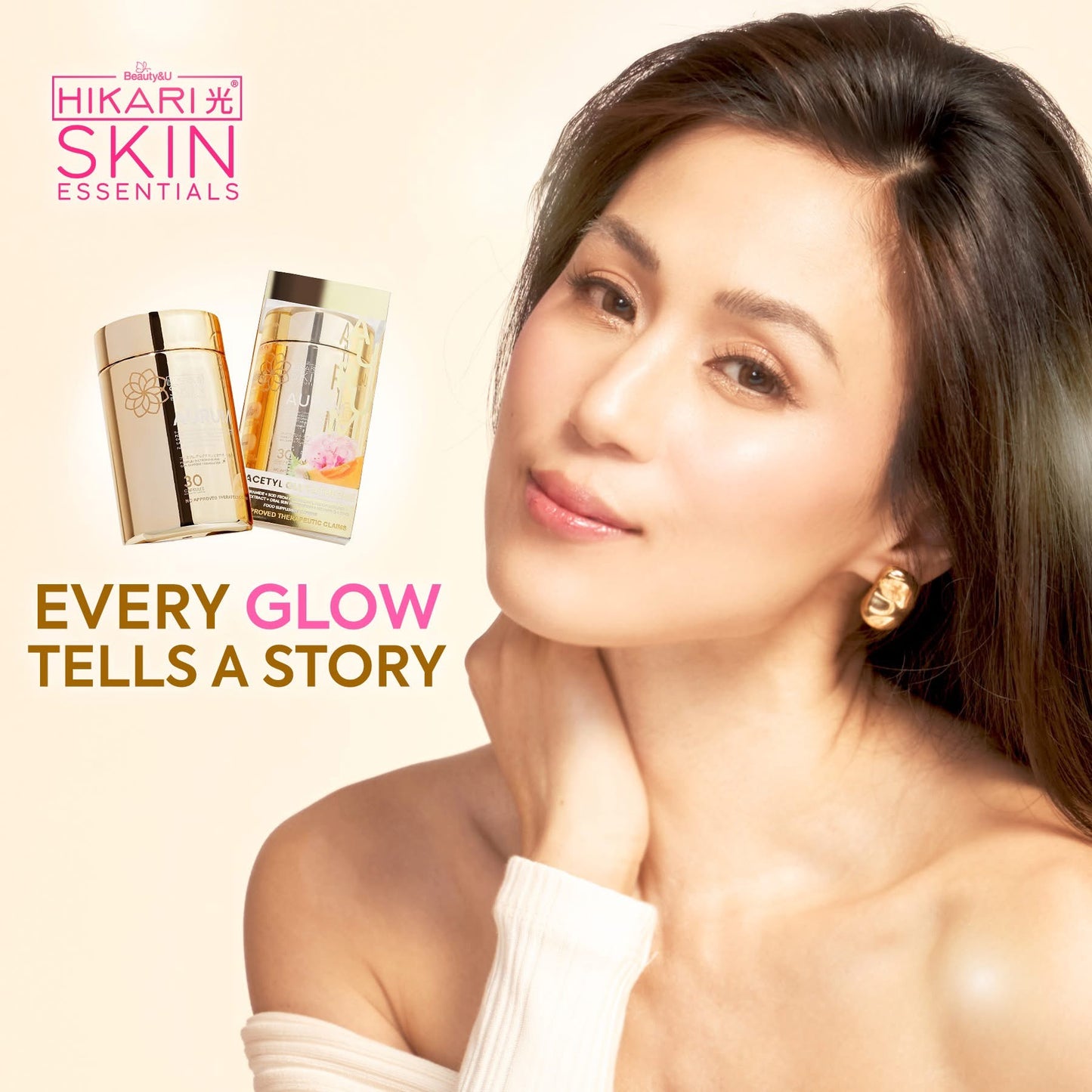 Hikari Skin Essentials Aurum S-Acetyl Glutathione 30caps