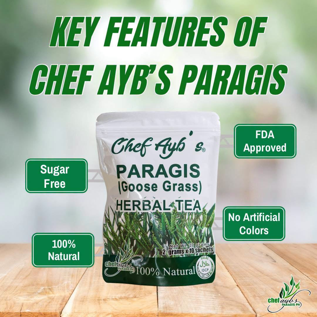 Chef Ayb’s Paragis Tea with Moringa and Guyabano 20 Tea Bags