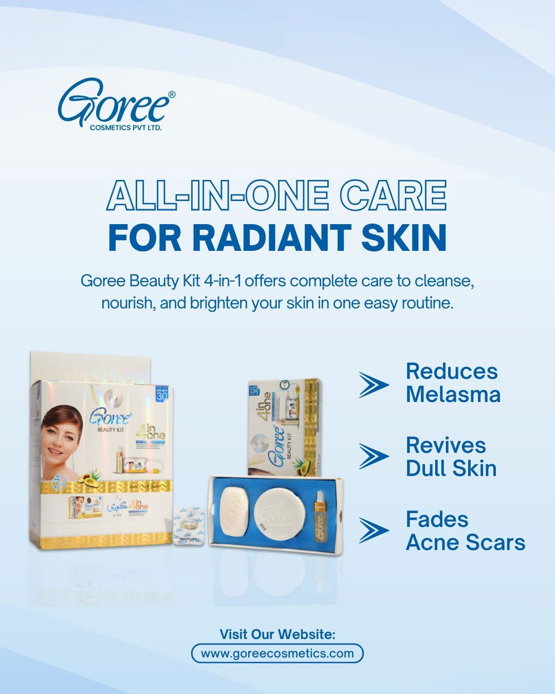 Goree 4-in-1 Beauty Kit (Melasma Treatment)
