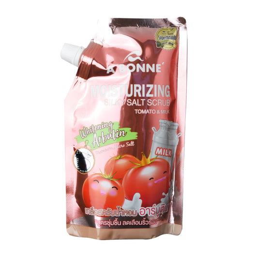 A Bonne’ Moisturizing Silky Salt Scrub Tomato and Milk 350g