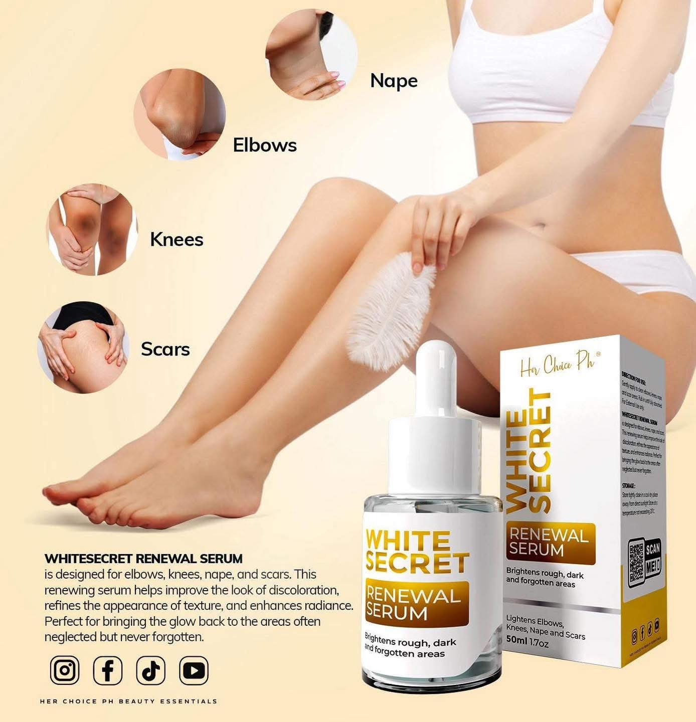 Her Choice PH White Secret Ultimate Whitening Duo
