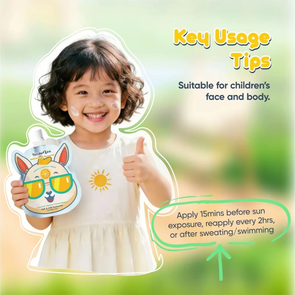 TendeRoo Natural Baby Sunscreen SPF50 PA+++ 50ml