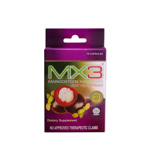 MX3 Capsule Blister Pack (10 capsules)