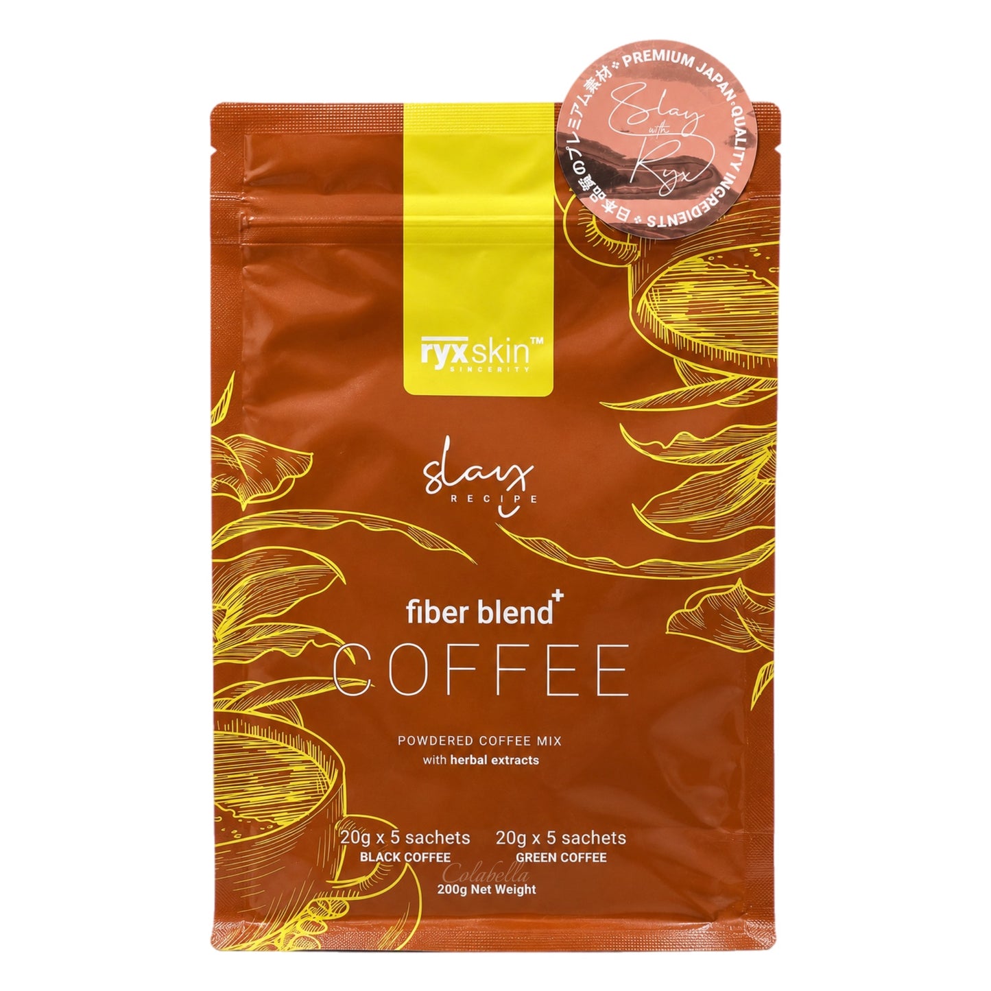 RYX Skin Fiber Blend+ Coffee 10s