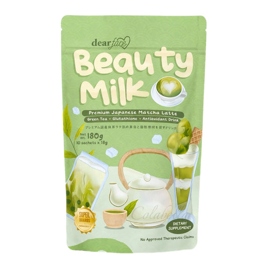 Dear Face Beauty Milk Matcha Latte 10s