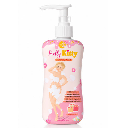 Pretty Kitty Feminine Wash by Pretty Jin - pH Balanced, Odor Control, Hydrating Care for Intimate Areas 100ml