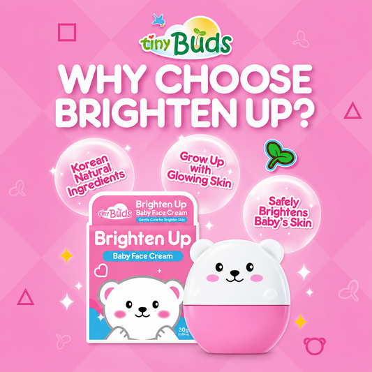 Tiny Buds Brighten Up Baby Face Cream 30g