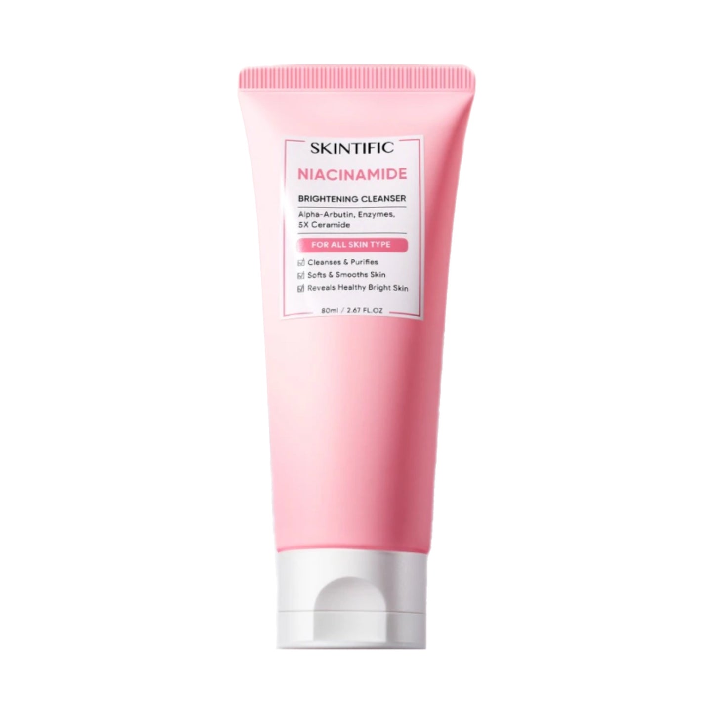SKINTIFIC Niacinamide Brightening Cleanser 80ml