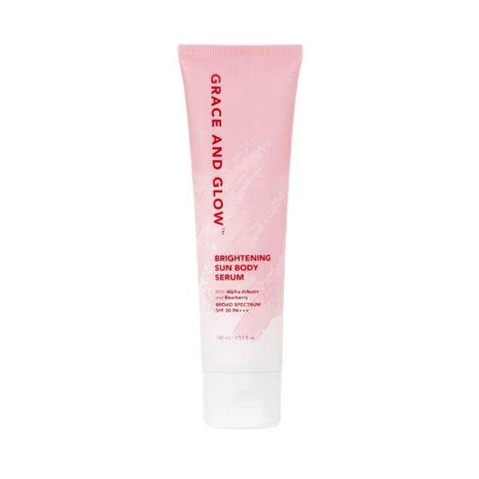 Grace and Glow Brightening Sun Body Serum with Alpha Arbutin and Bearberry Extract 100ml