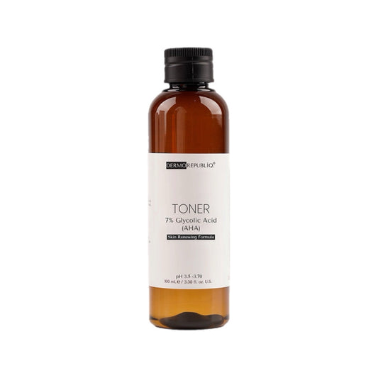 Dermorepubliq 7% Glycolic Acid (AHA) Skin Renewing Toner 100ml