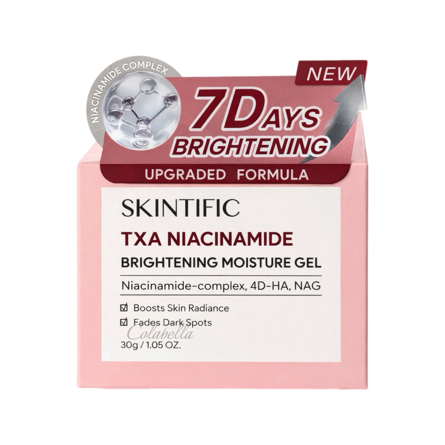 SKINTIFIC MSH Niacinamide Brightening Moisture Gel (New Formula) 30g