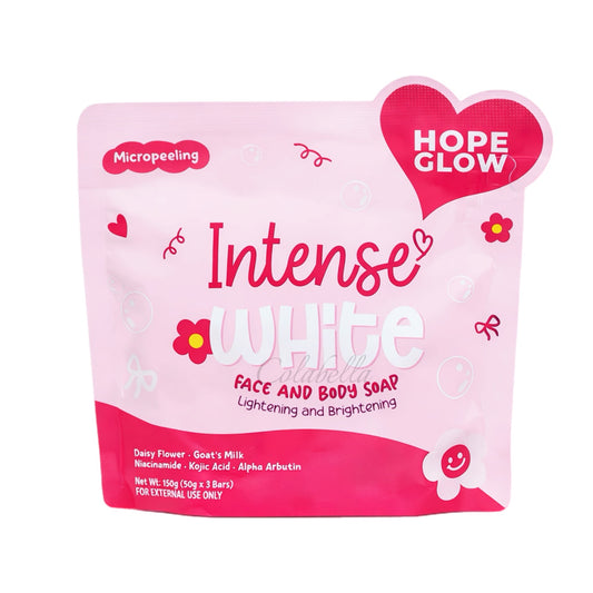 Luna Aura Hope Glow Intense White Face & Body Soap (50g x 3 Bars)