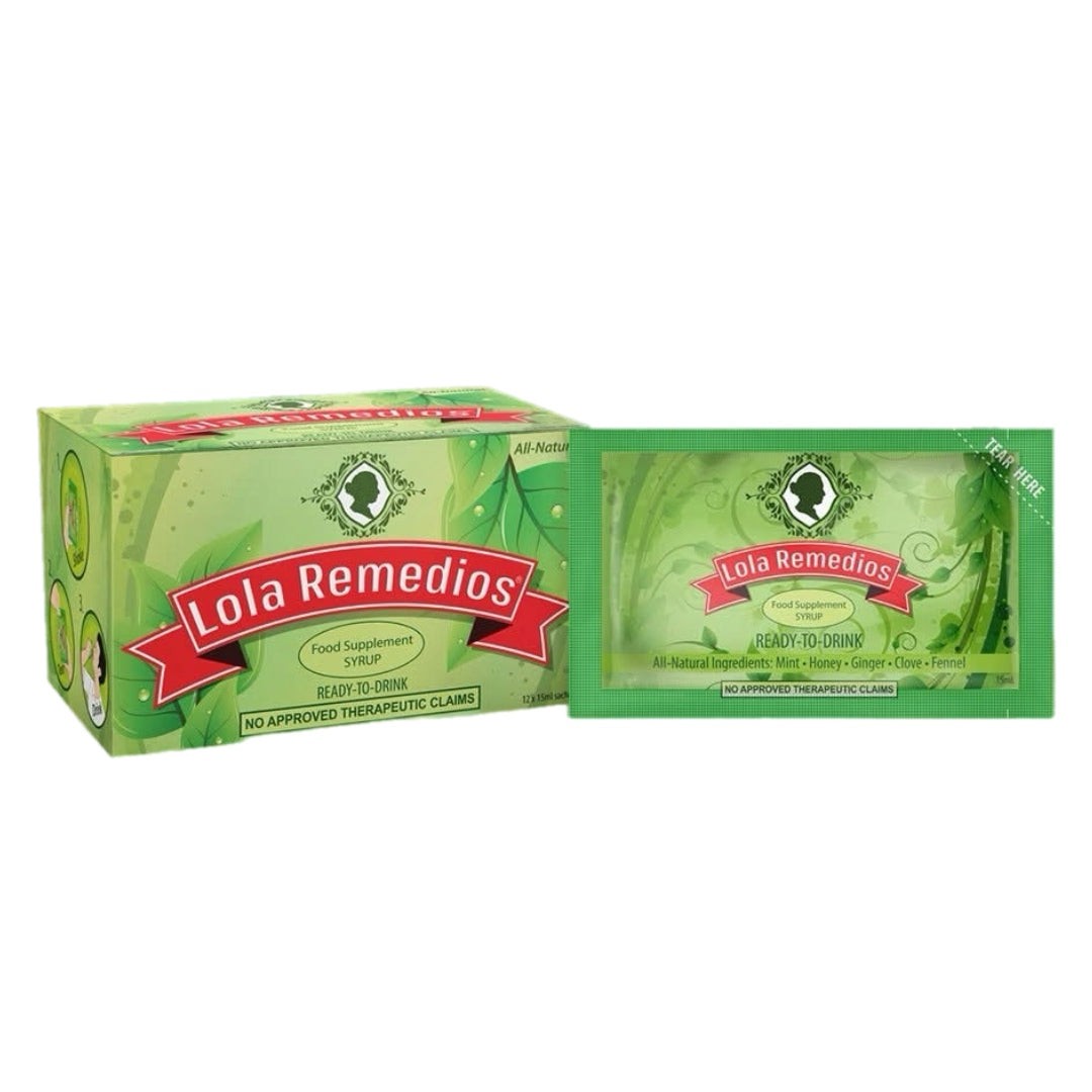 Lola Remedios Food Supplement Syrup 15ml x12 Sachets