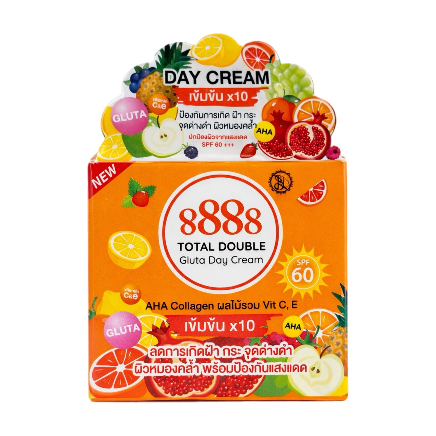 8888 Total Double Gluta Day Cream SPF60 15g