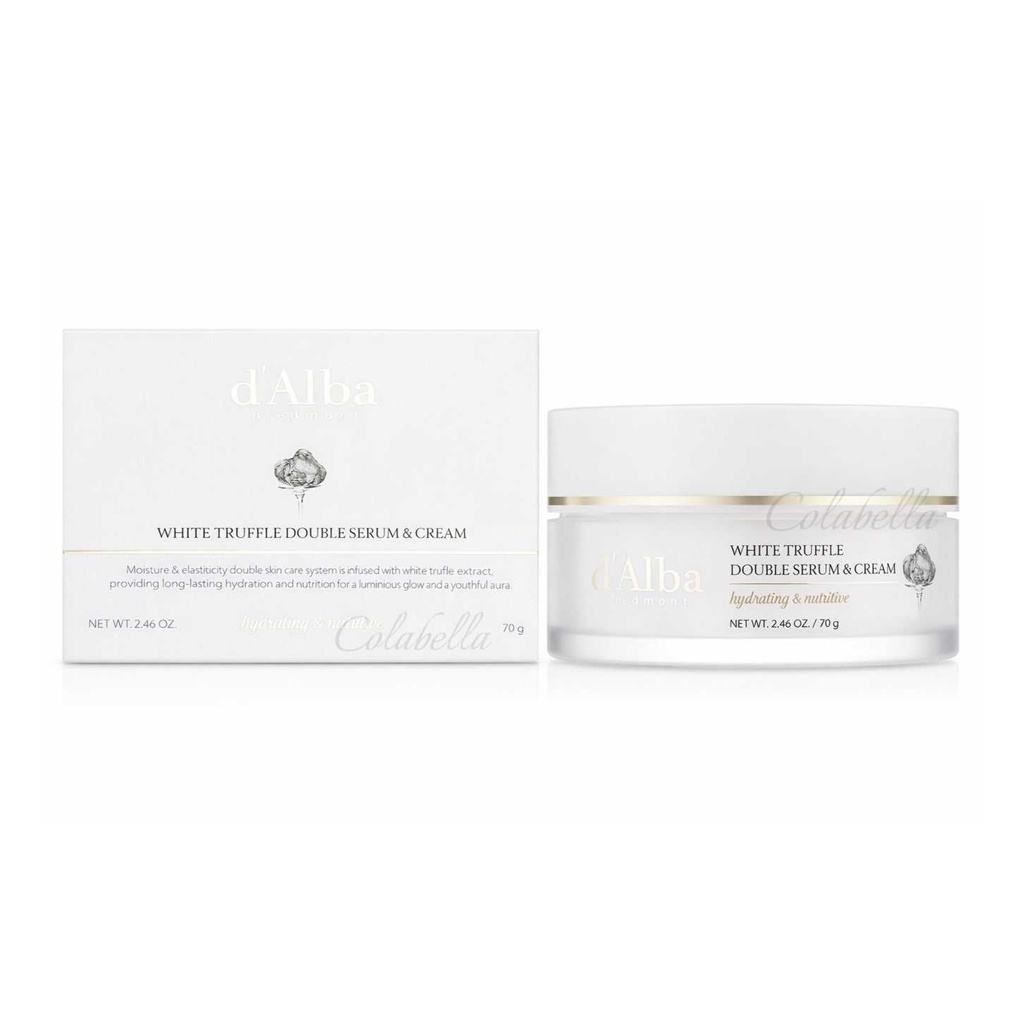 d'Alba Italian White Truffle Double Serum & Cream 70g