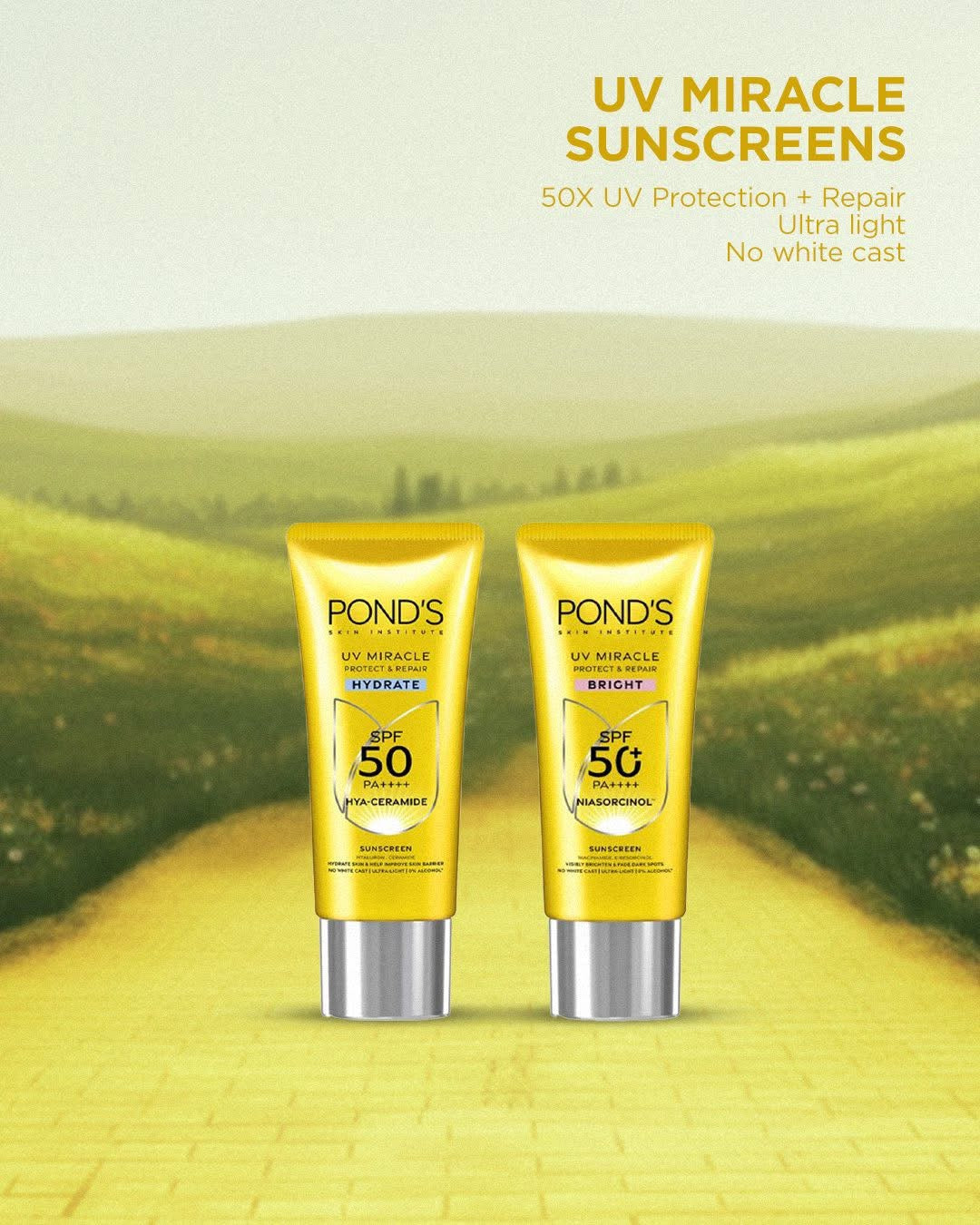 Pond’s UV Miracle Bright Sunscreen SPF 50+ PA++++ 30g