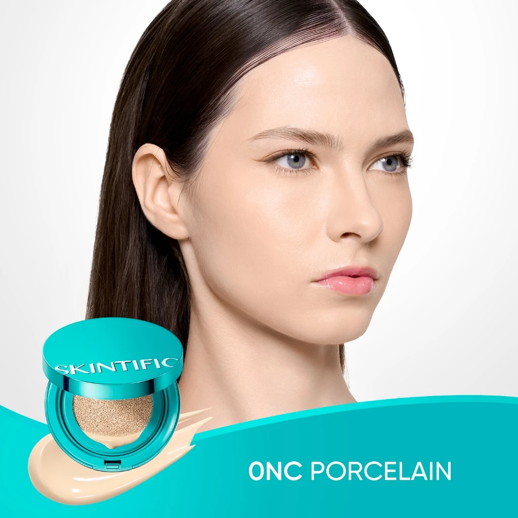 SKINTIFIC Perfect Stay Serum Matte Cushion SPF 50 PA++++ (Choose a Shade)