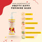Pretty Kiffy Feminine Wash Pinkish Glow by Pretty Jin - pH Balanced & Gentle-Cleansing 100ml