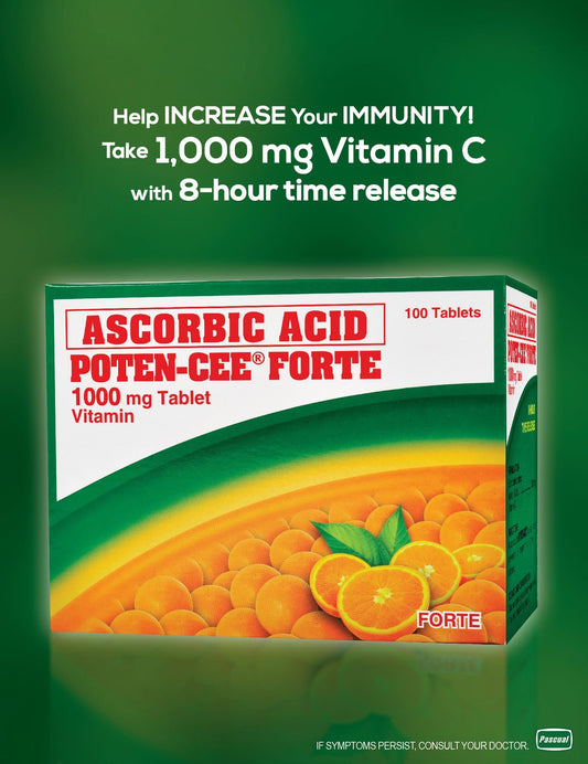 Poten-Cee Forte Vitamin C 1000mg 30 Tablets
