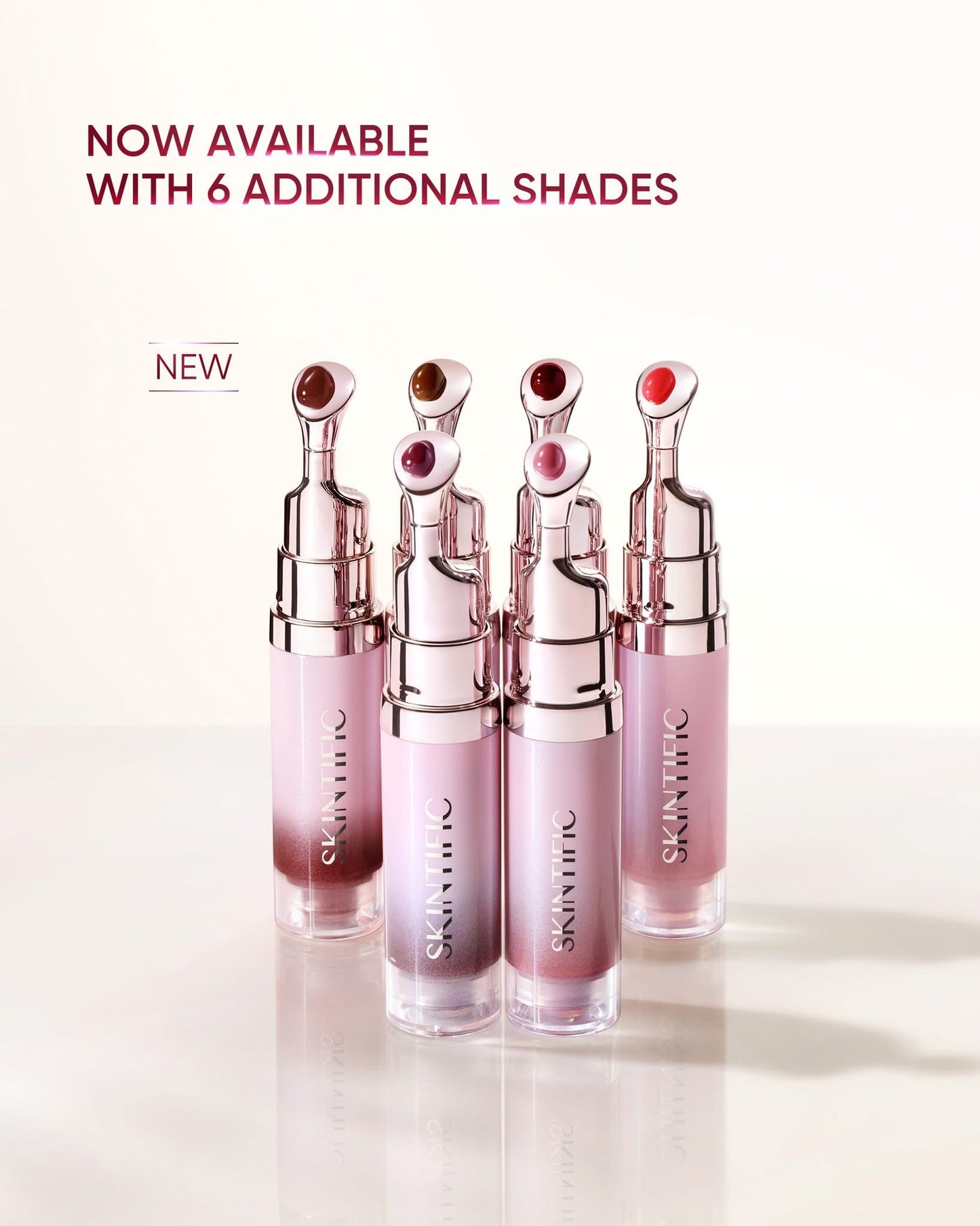 SKINTIFIC Peptide Brightening Lip Serum 6.5ml (Choose a Shade)