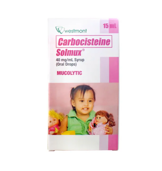 Carbocisteine Solmux Mucolytic Oral Drops 15ml