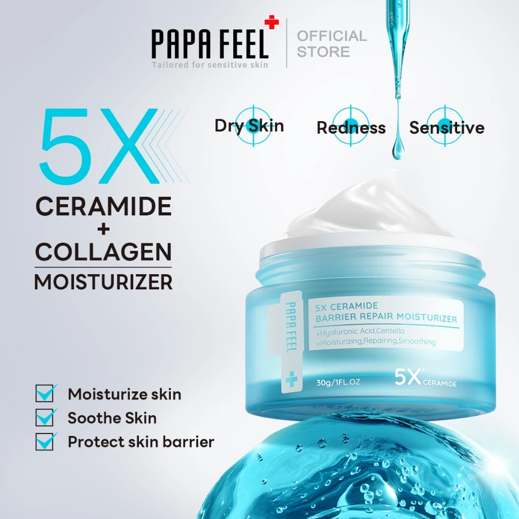 PAPA FEEL 5X Ceramide Repair Barrier Moisturizer 30g