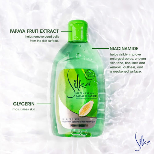 Silka Green Papaya Facial Cleanser 50ml