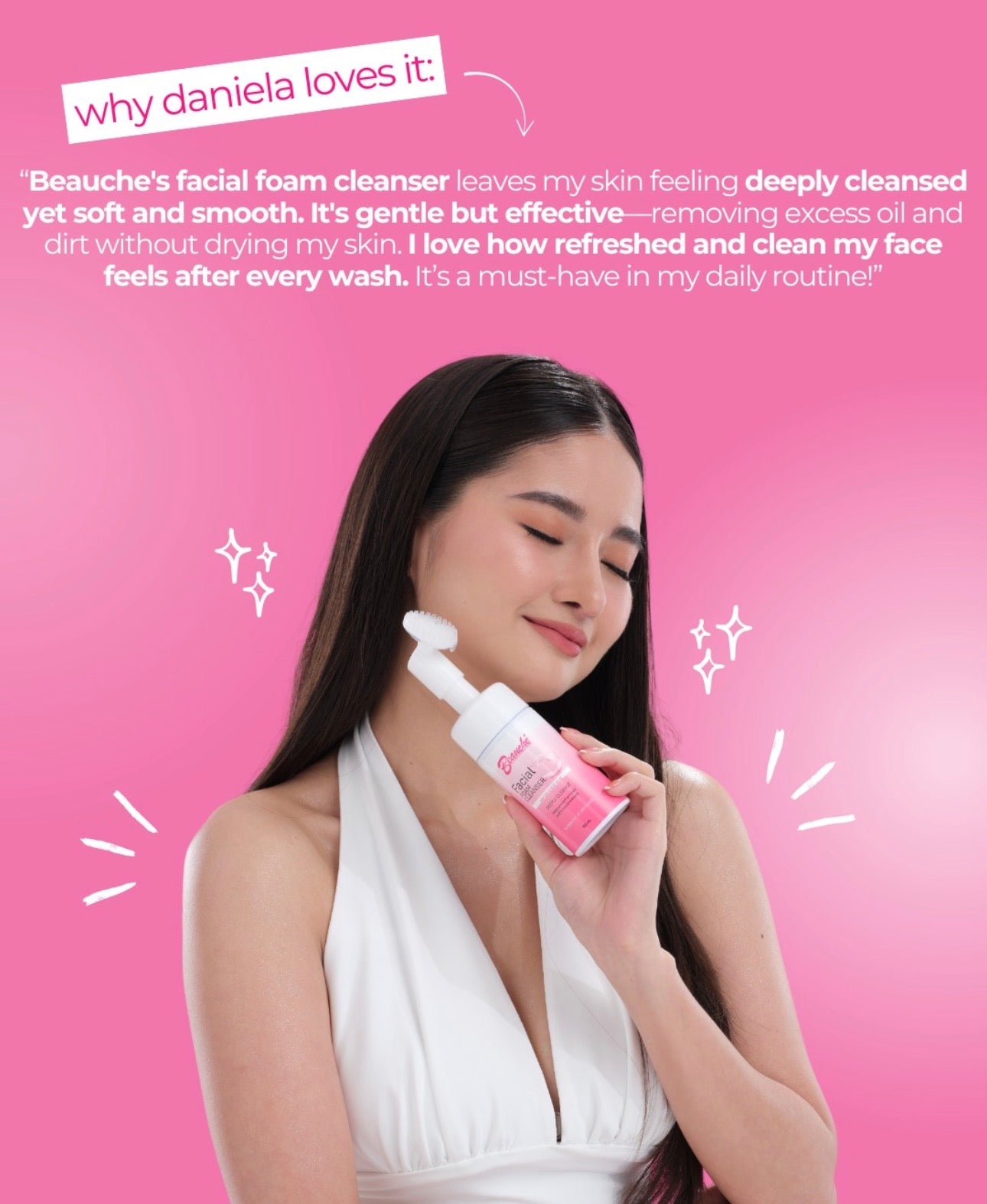 Beauché Facial Foam Cleanser w/ Salicylic Acid 100ml