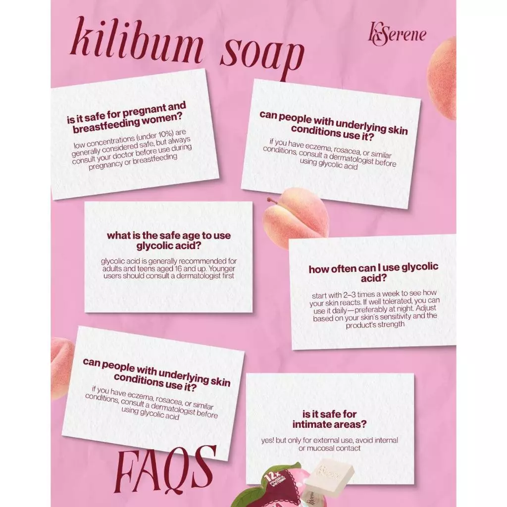 KSerene KiliBum Gluta Glycolic Soap 3 x 70g