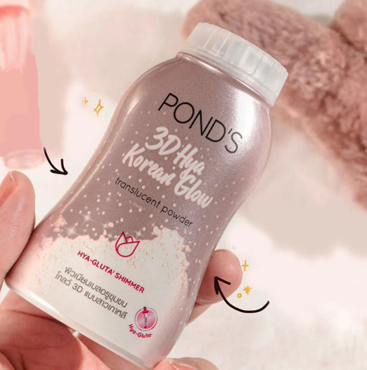 Pond's 3D HYA Korean Glow Translucent Facial Powder (HYA-GLUTA
Shimmer) 50g