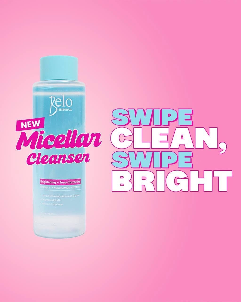 Belo Essentials Brightening Micellar Cleanser 150ml