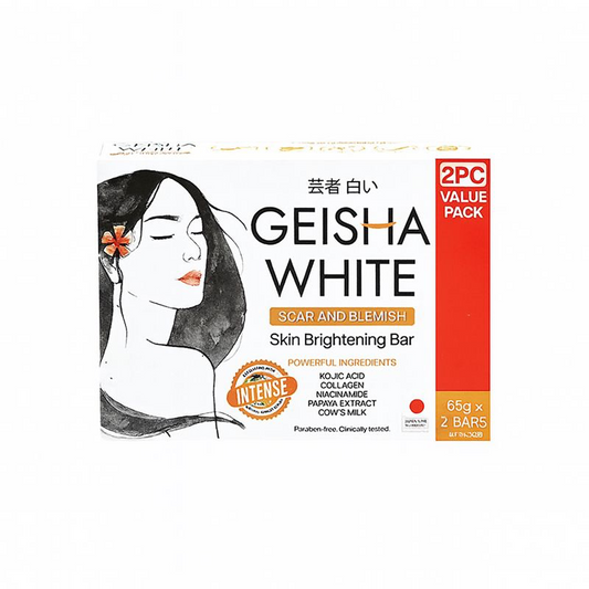 Geisha White Intense Bar 65g x 2