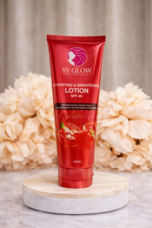 SY Glow Hydrating and Brightening Lotion SPF40 (250ml)