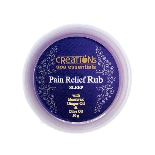 Creations Spa Essentials Pain Relief Rub Sleep Lavender Scent 50g