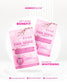 Honest Glow Pink White (Glutathione +  Collagen) by Transformed Skin 30caps