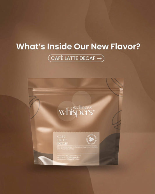 Wellness Whispers Café Latte Decaf 10s
