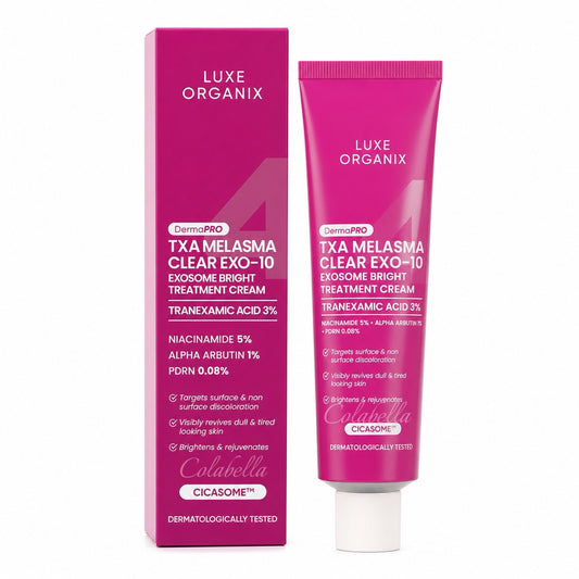 Luxe Organix TXA Melasma Clear Exosome Bright Treatment Cream 30g