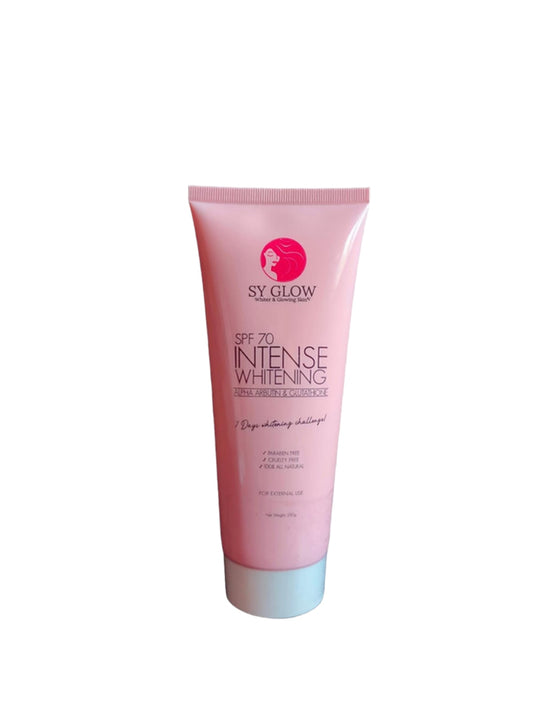 SY Glow Intense Whitening Lotion SPF 70 (250g)
