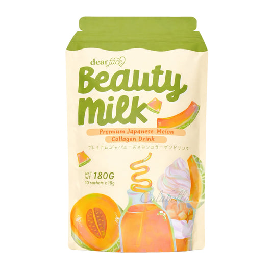 Dear Face Beauty Milk Premium Japanese Melon Collagen Drink (Choose a Size)