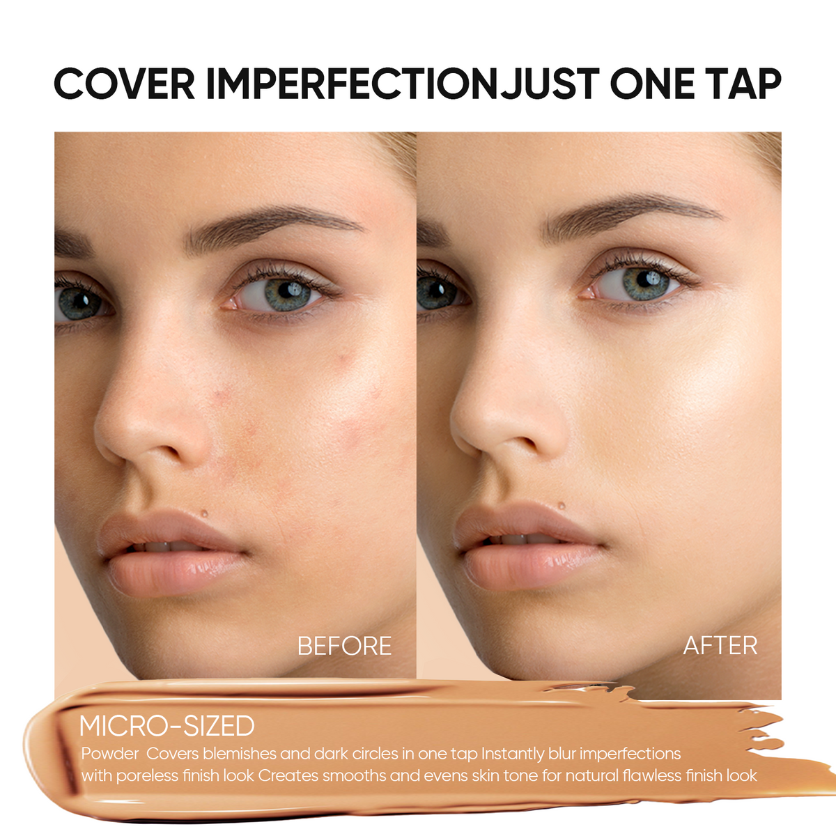 SKINTIFIC Cover Glow Perfect Cushion (Choose a Shade)