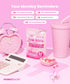 Honest Glow Pink White (Glutathione +  Collagen) by Transformed Skin 30caps