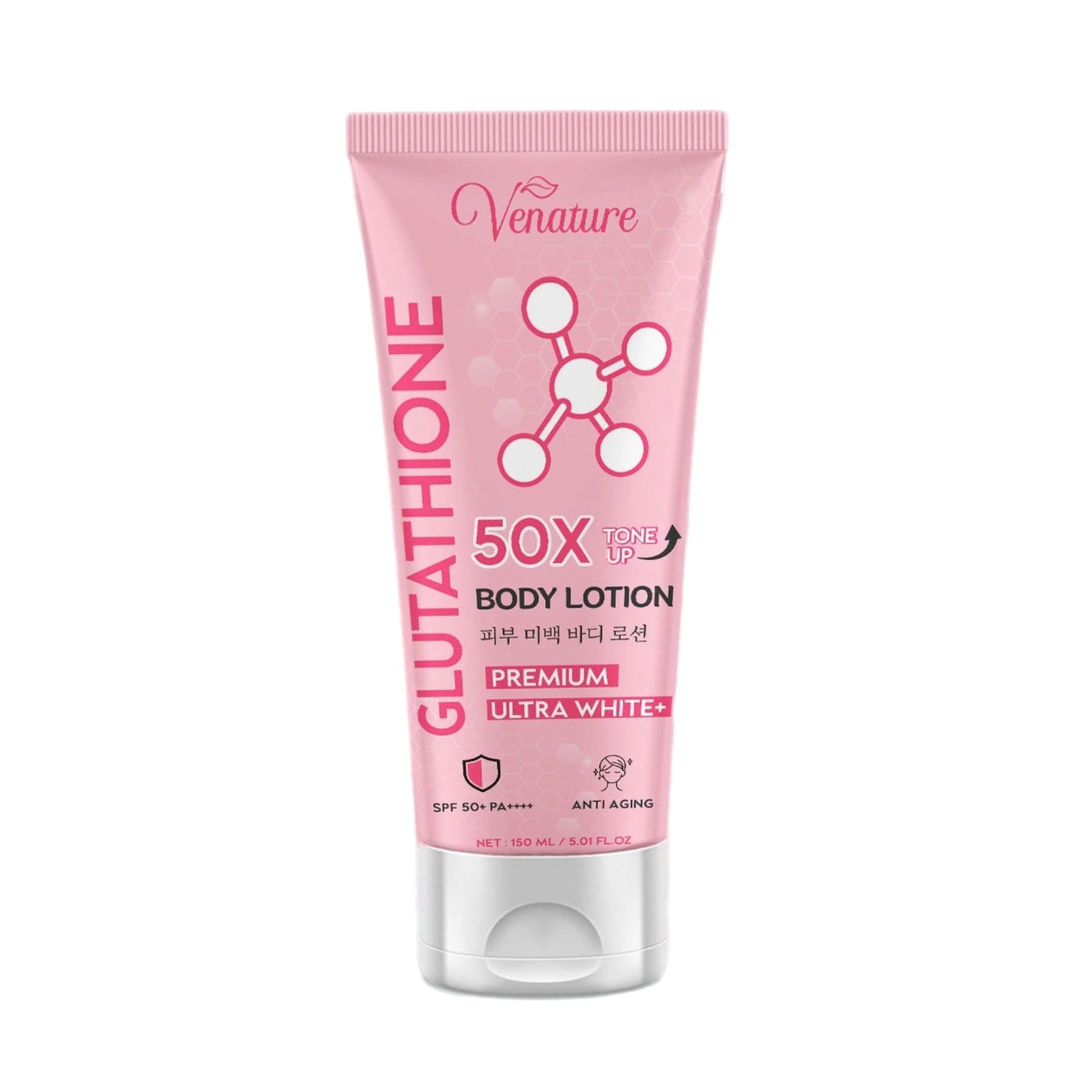 Venature Glutathione 50X Body Lotion Premium Ultra White SPf50+ PA++++ Colabella Venature Glutathione 50X Body Lotion Premium Ultra White SPf50+ PA++++ Colabella