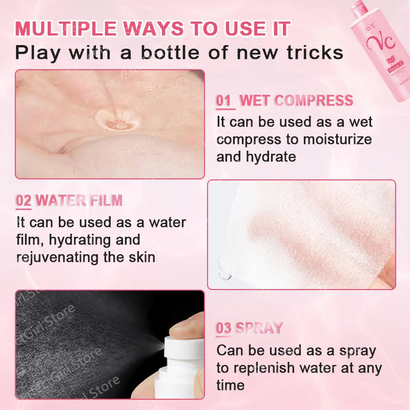 Ave Pink VC Toner Moisturizing Toner Vitamin C Toner 500ml