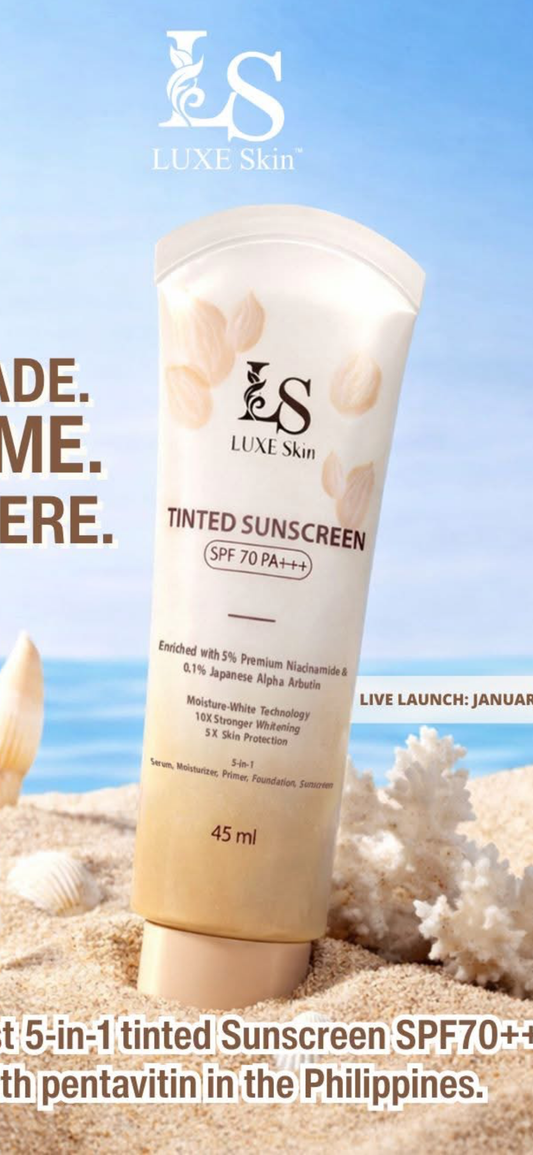 Luxe Skin Tinted Sunscreen SPF 70 PA+++ 45ml