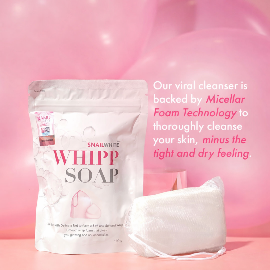 SNAILWHITE Whipp Soap by Namu Life 80g