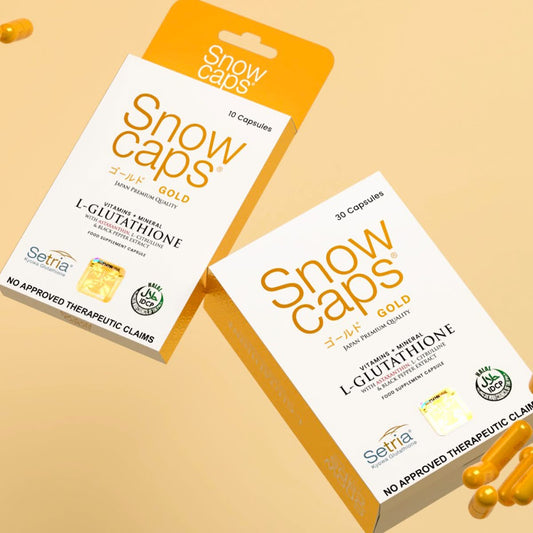 Snow Caps Gold L-Glutathione 749mg 30s