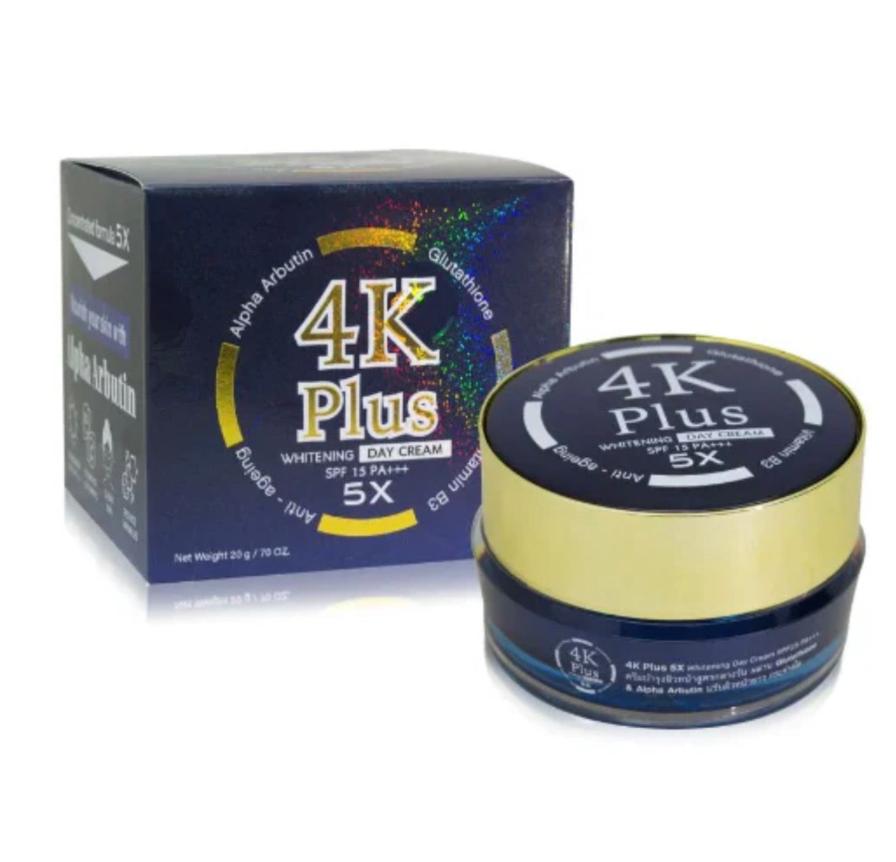 4K Plus Whitening Day Cream 20g