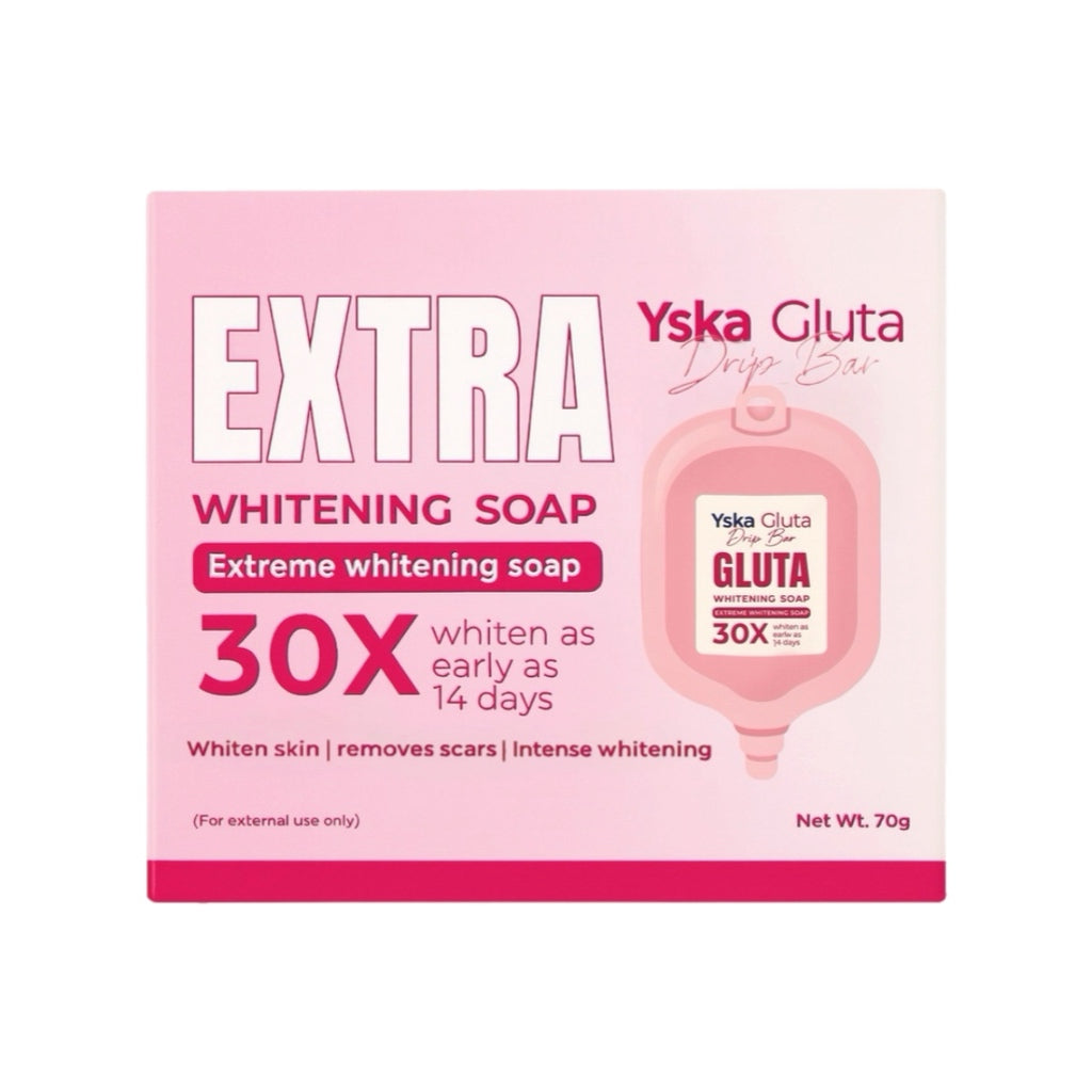 YSKA Gluta Drip Bar 30x Extreme Whitening Soap 70g