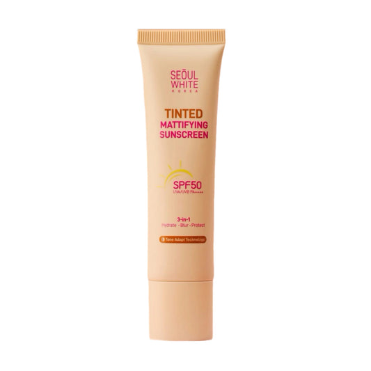 Seoul White Korea Tinted Mattifying Sunscreen SPF50 30g