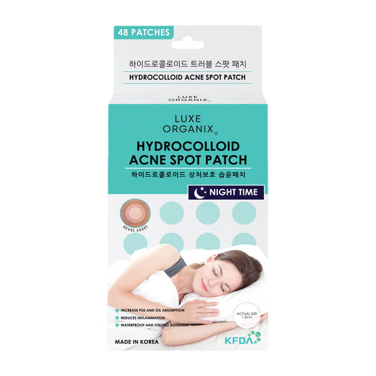 Luxe Organix Hydrocolloid Acne Patch Night Time